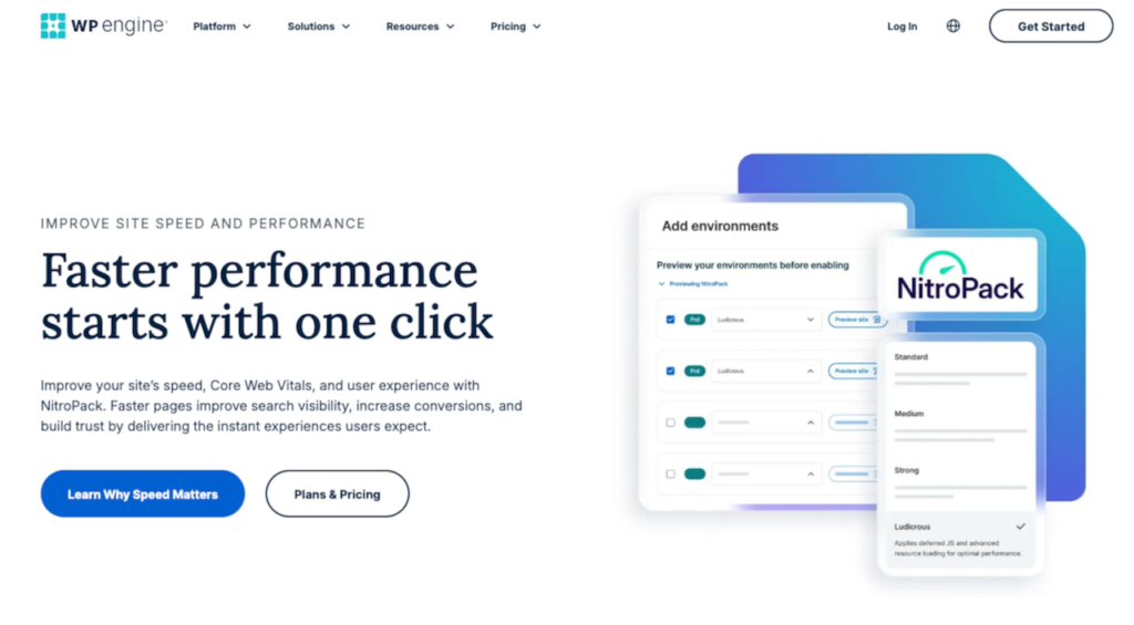 WP Engine NitroPack Add-on