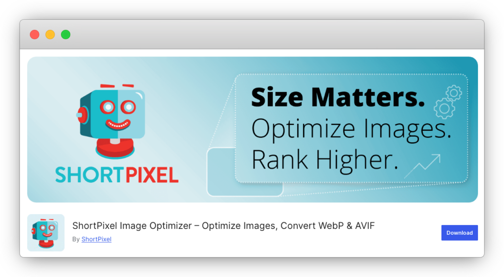 ShortPixel image optimizer