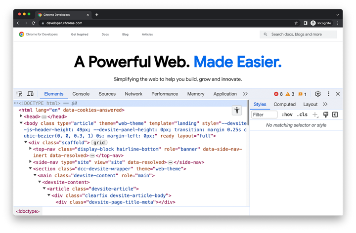Chrome DevTools