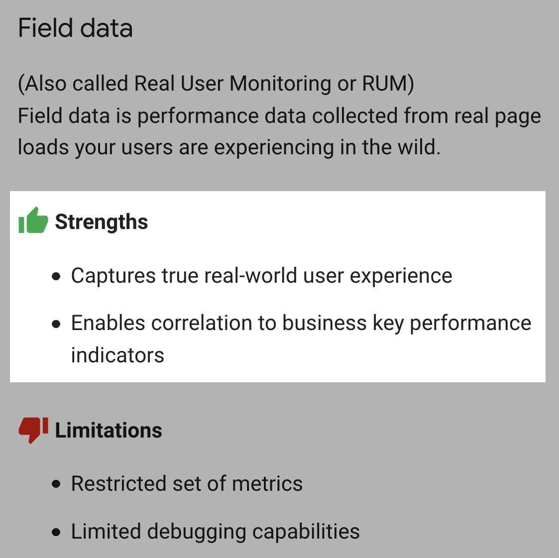 Field Data