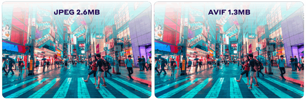 Avif vs Jpeg