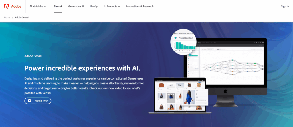 Adove sensei home page