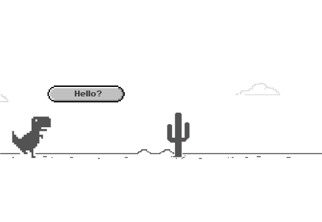 Chrome dinosaur game