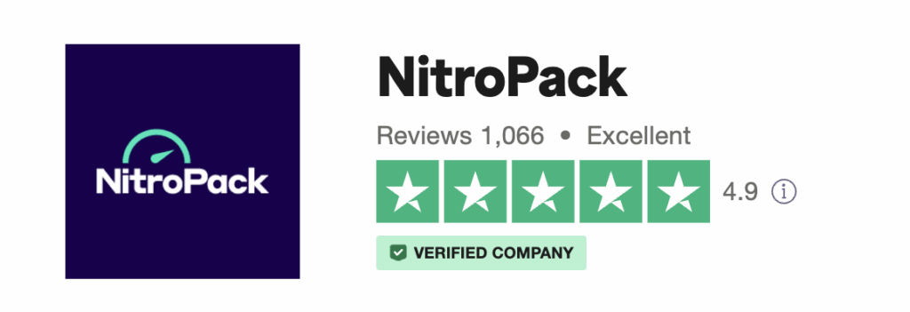 NitroPack has over 1000 reviews on Trustpilot