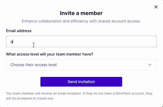 How to invite your team members to your NitroPack account