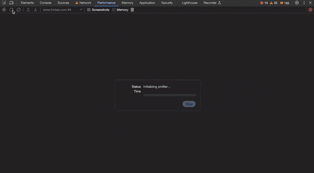 Identifying LCP element via Chrome Devtools