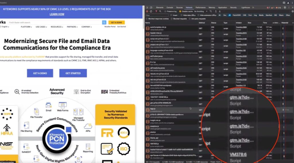 Google Tag Manager Event Tags Inspect Tool