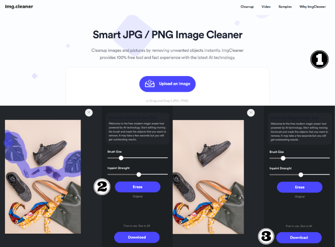 ImgCleaner how to use