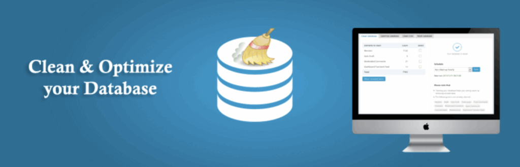 Advanced database cleanup