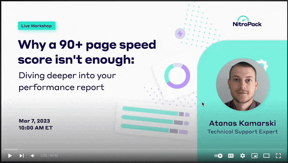 Copy and paste the video URL
