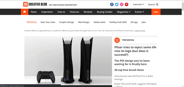 Unexpected layout shift example