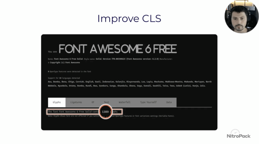 Improve CLS score tips