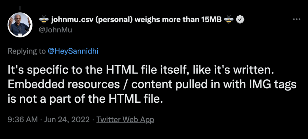 John Mueller response