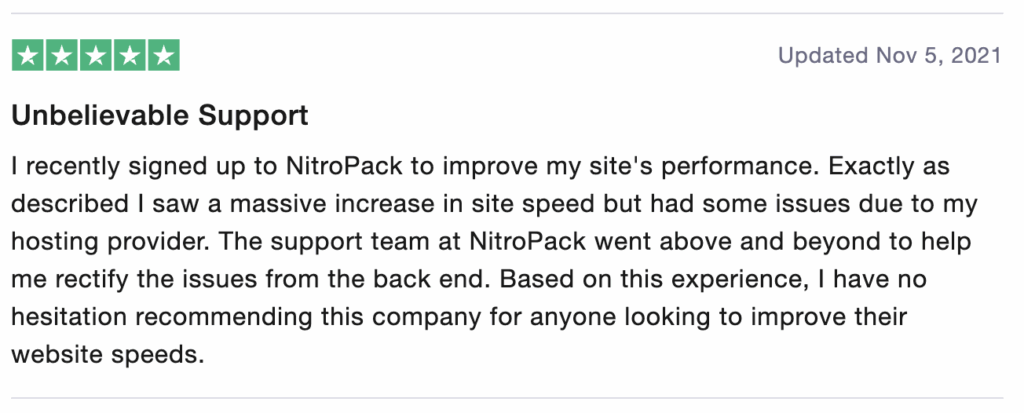 Excellent Feedback 3