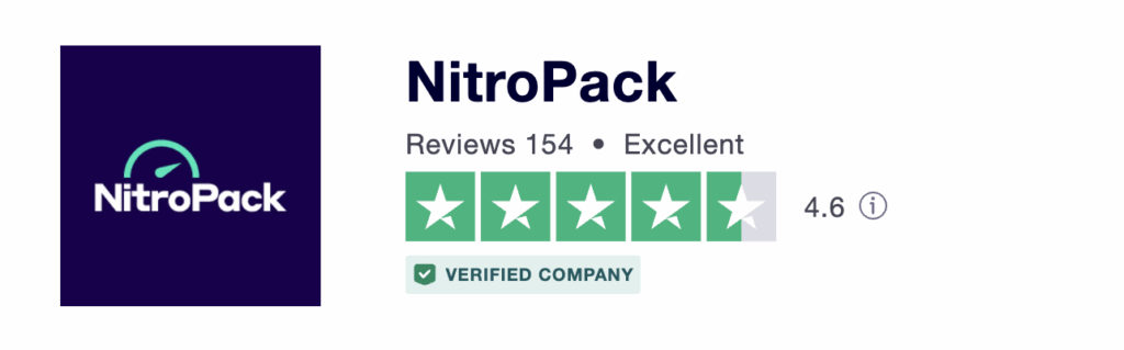 NitroPack's Excellent TrustPilot Rating