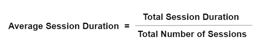 Formula Average Session Duration