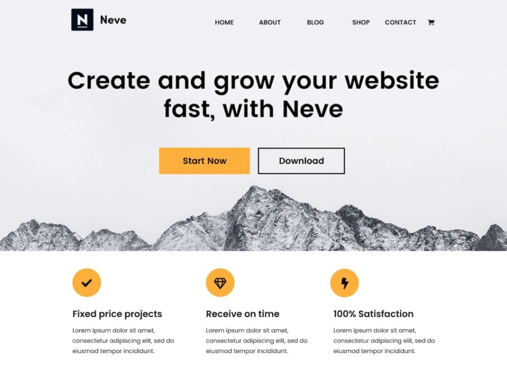 Neve WordPress Theme 