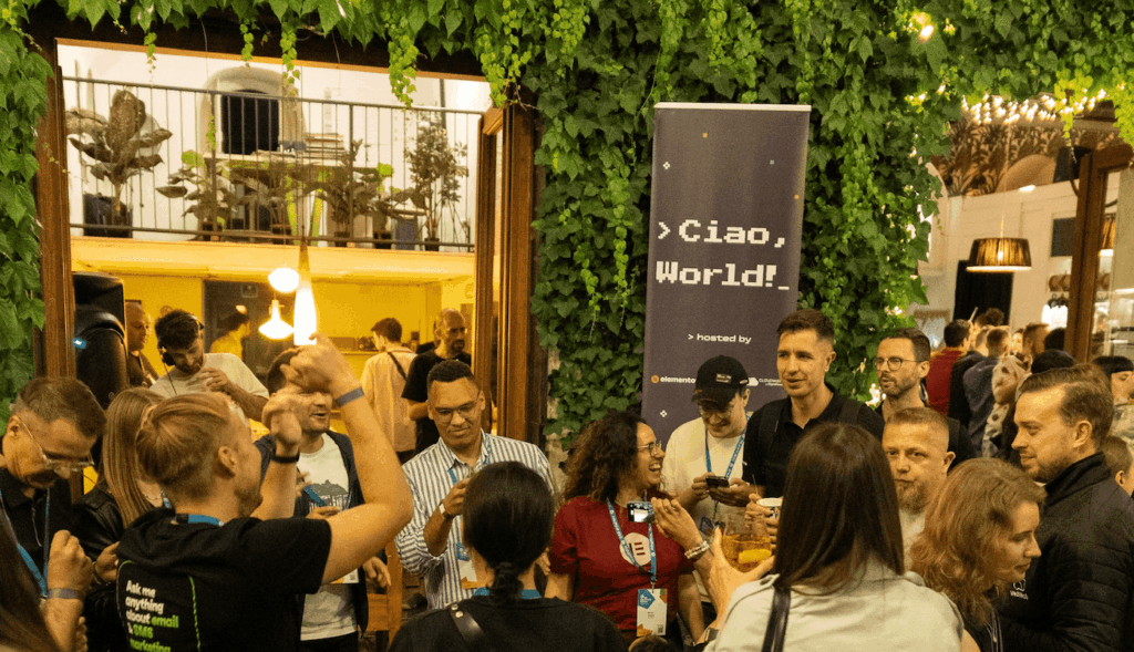 WordCamp Europe 2024 Side Event Ciao World