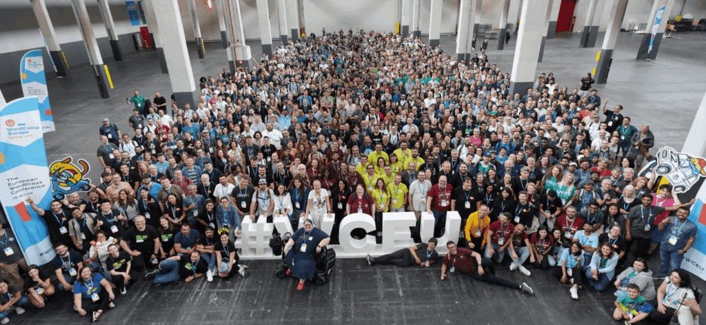 WordCamp Europe 2024 Group Shot
